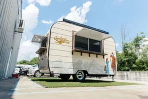 Custom coffee food trailer manufacturer