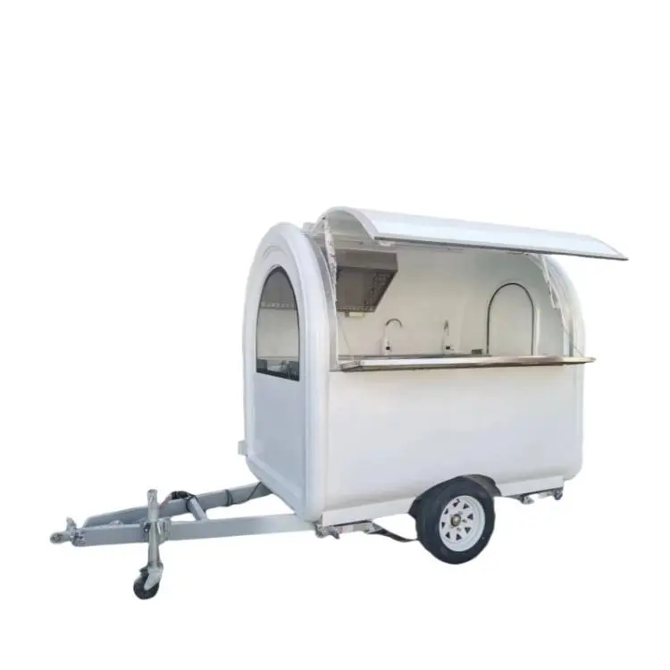 Custom Fiberglass Food Trailer | Fully Equipped Mobile Kitchen